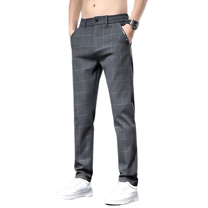 Calça Social Xadrez Masculina Frencci CC104