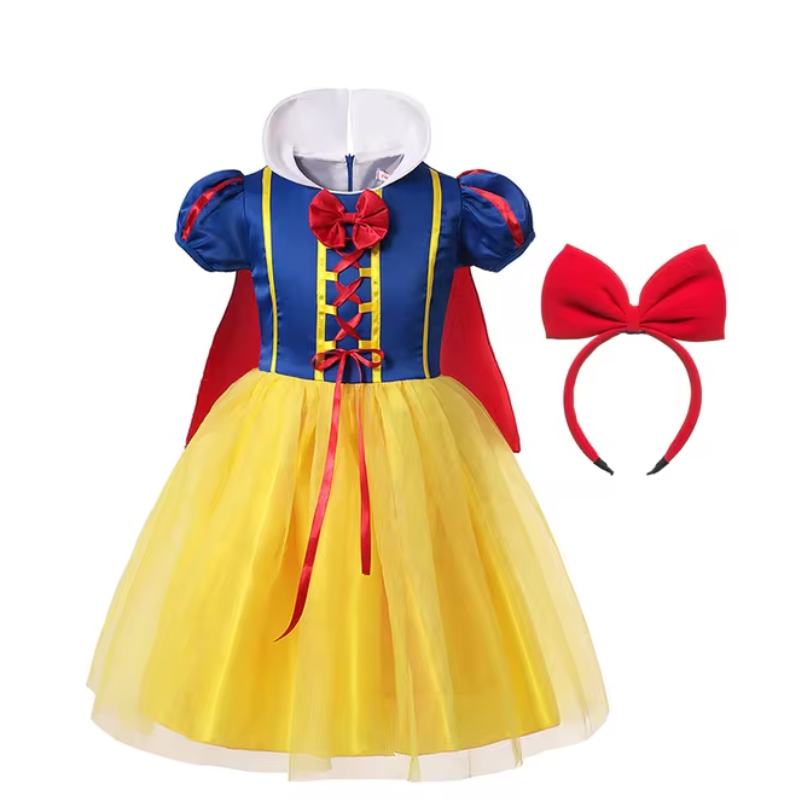 Vestido Branca de Neve Dia das Crianças