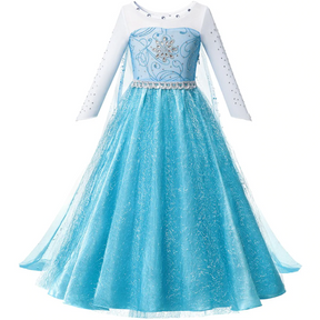 Vestido Rainha Elsa (Frozen)