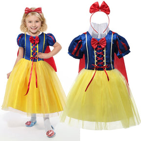 Vestido Branca de Neve Dia das Crianças