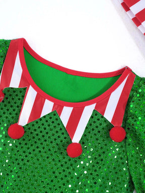 Vestido de Natal Infantil Clássico