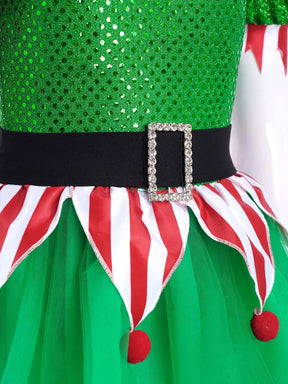 Vestido de Natal Infantil Clássico