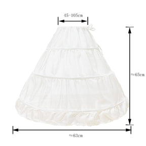 Anágua para Vestidos Infantis (Petticoat)