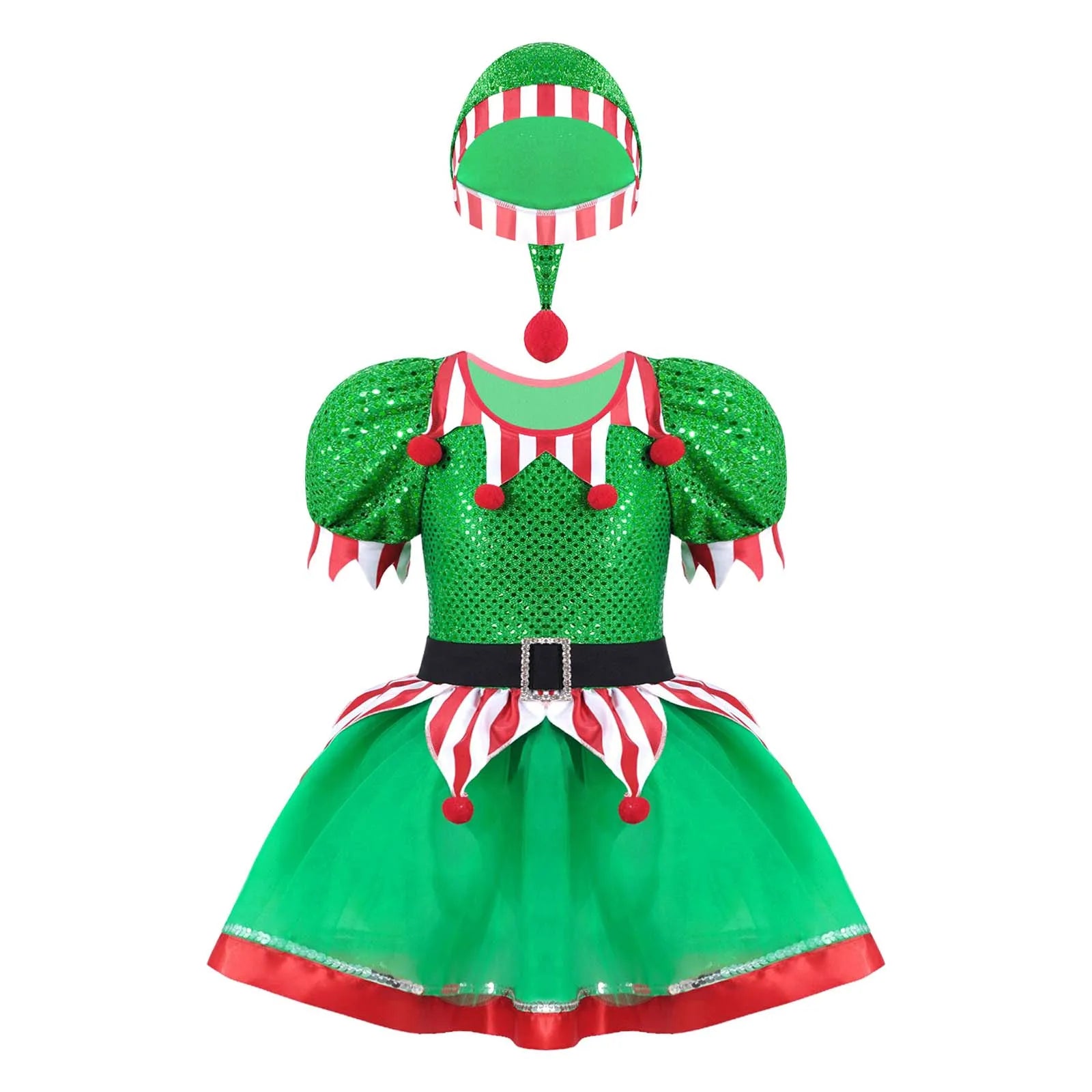 Vestido de Natal Infantil Clássico