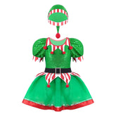 Vestido de Natal Infantil Clássico