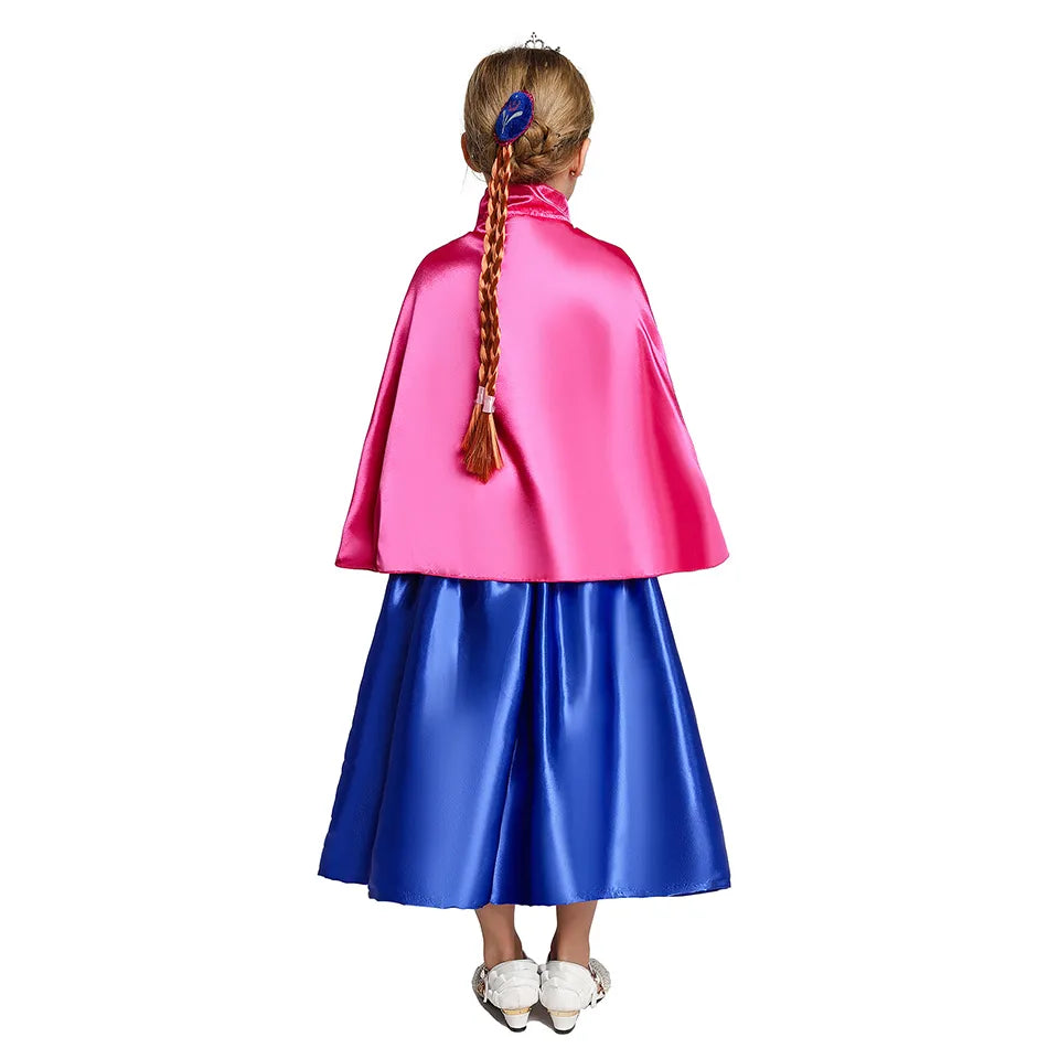 Vestido Fantasia Princesa Anna - Frozen