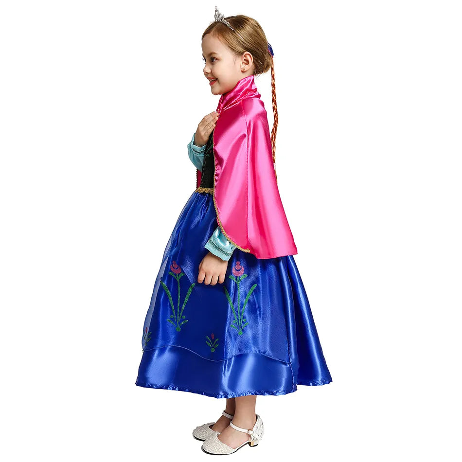 Vestido Fantasia Princesa Anna - Frozen