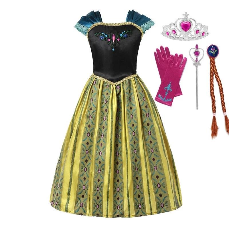 Vestido Princesa Anna (Coroação da Frozen)