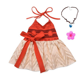 Vestido Fantasia Moana (Verão)