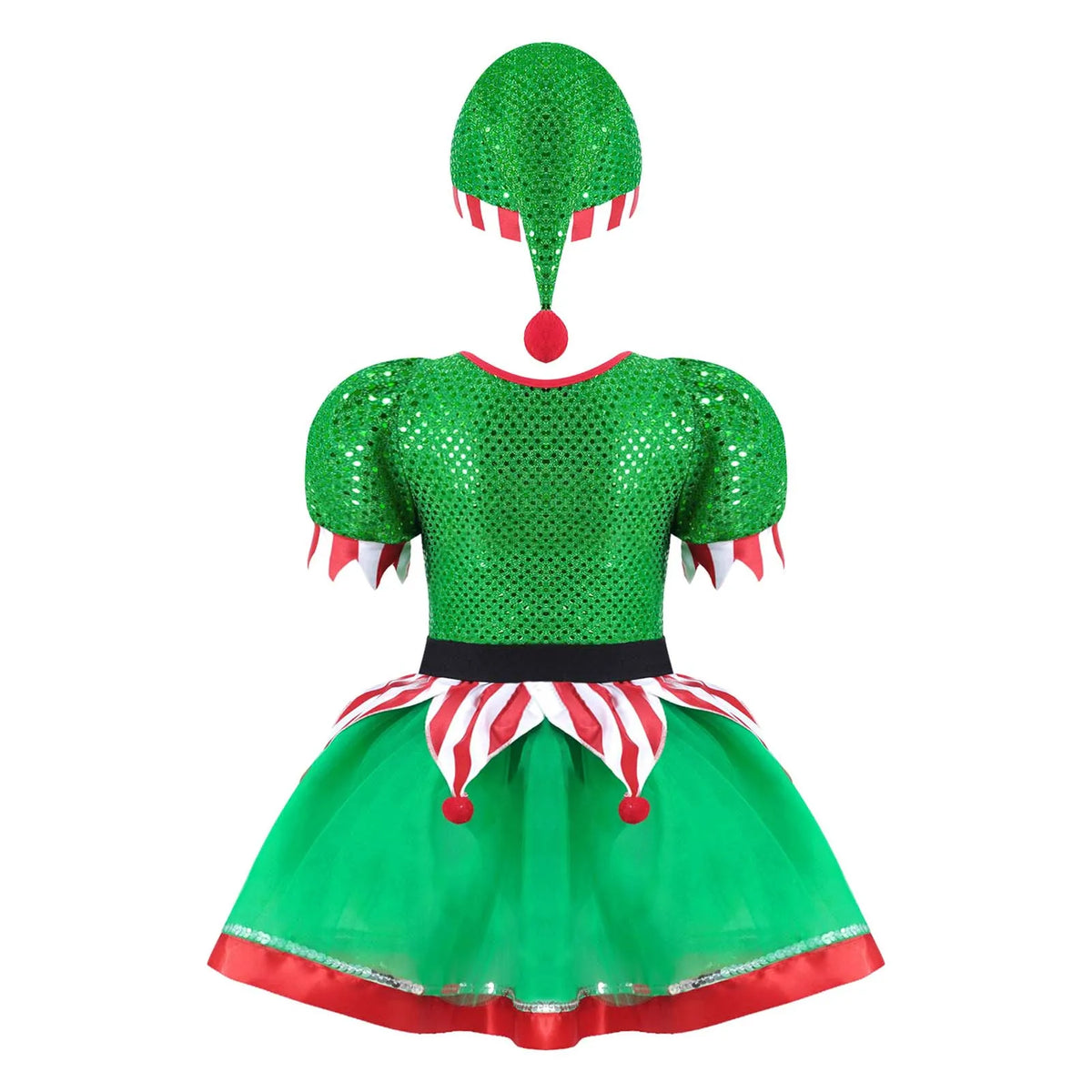 Vestido de Natal Infantil Clássico