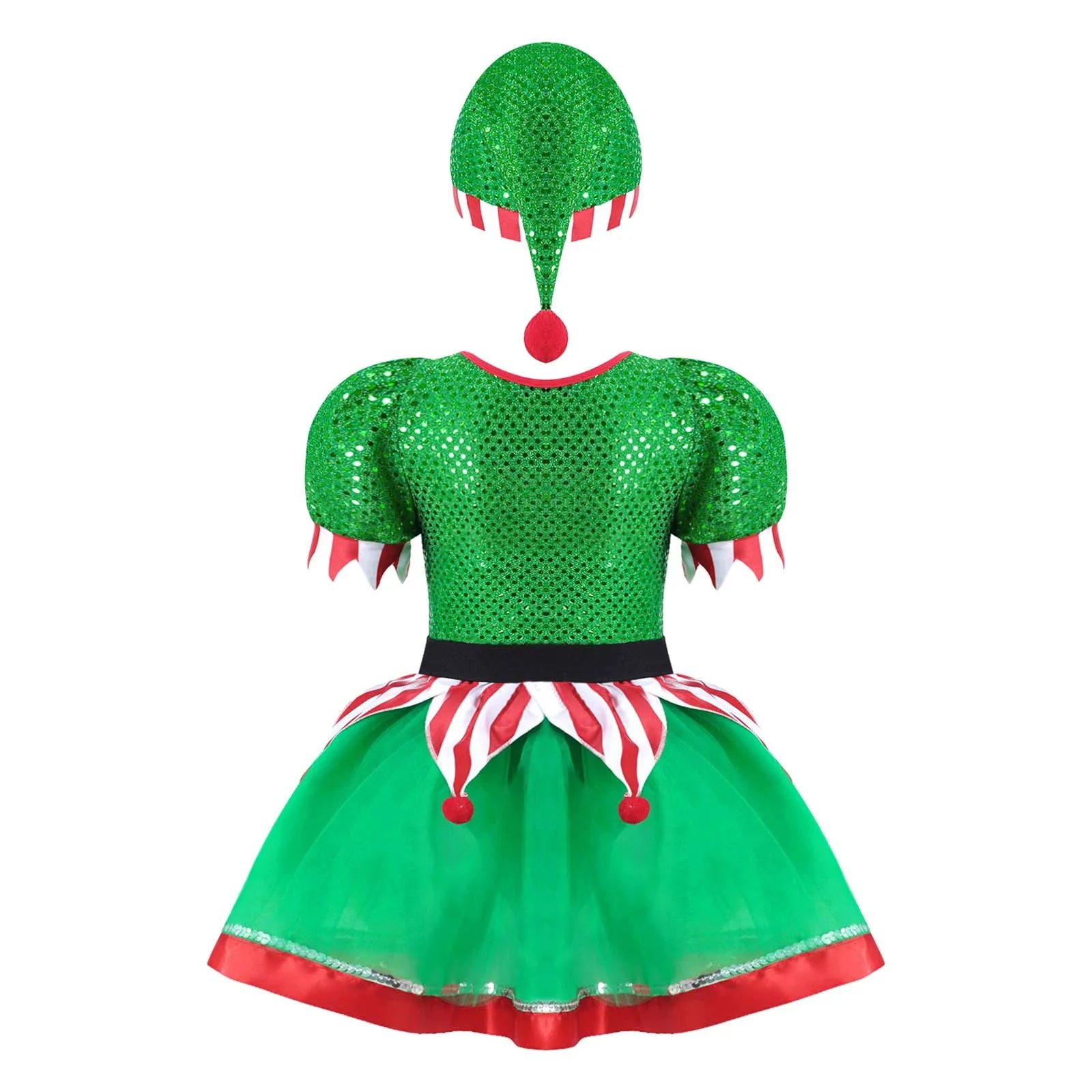 Vestido de Natal Infantil Clássico