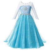 Vestido Fantasia Rainha Elsa 2 (Frozen) + Acessórios de Brinde + Frete Grátis