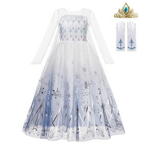 Vestido Frozen Rainha da Neve Promoção