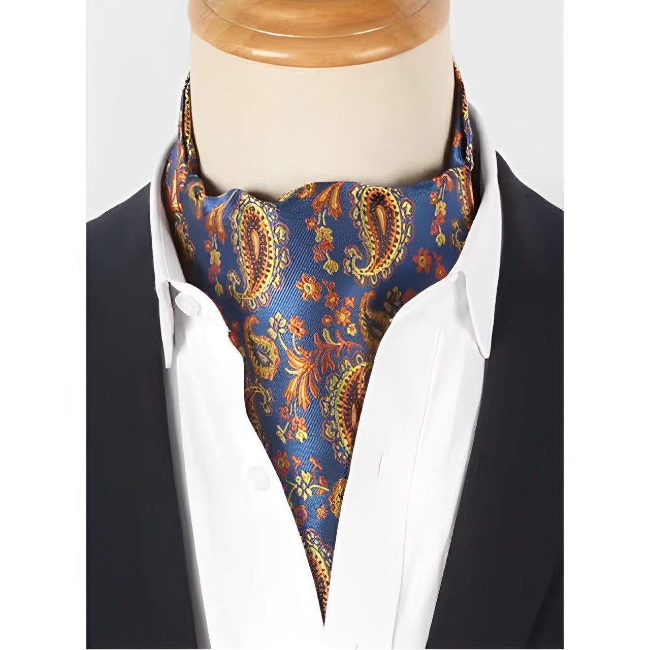 Gravata Ascot Masculina Estampada Luxury  Ferrante