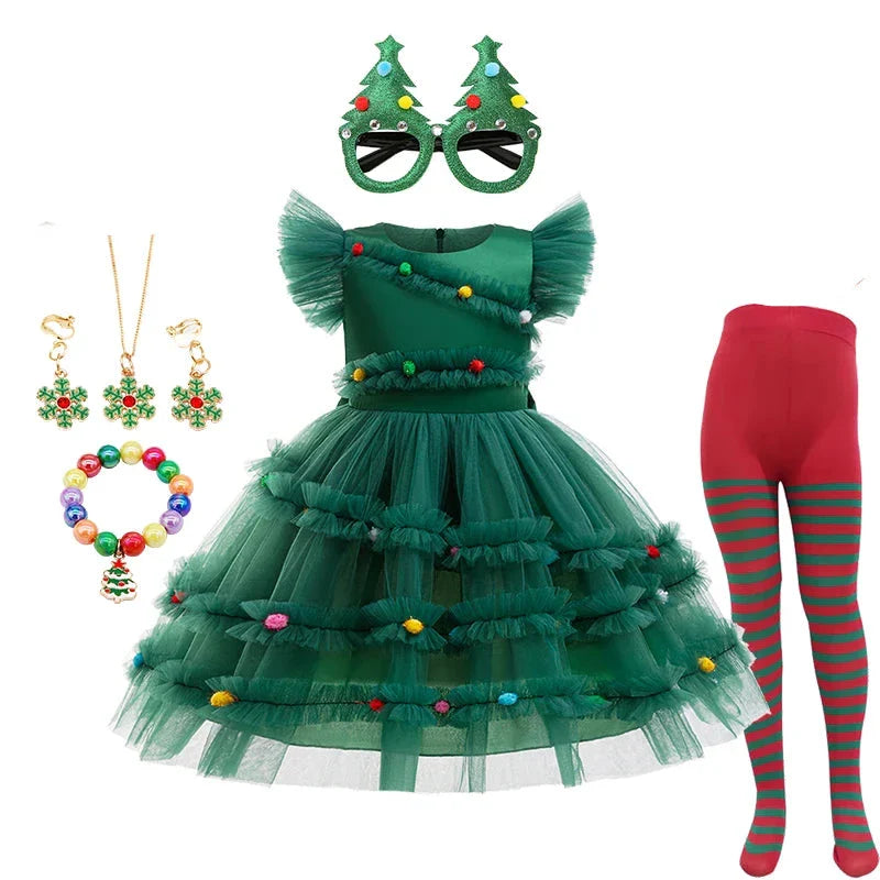 Vestido de Natal Infantil