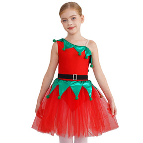 Vestido de Natal Infantil Encanto