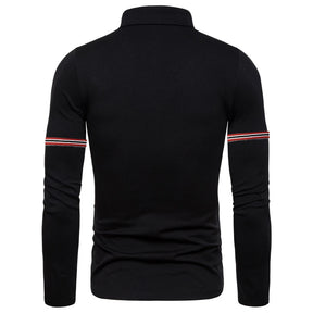 Camisa Masculina Manga Comprida Gola Polo Inverno