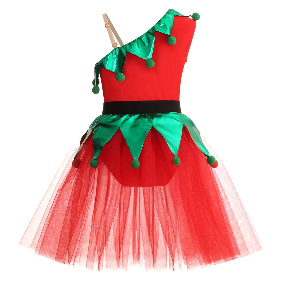 Vestido de Natal Infantil Encanto