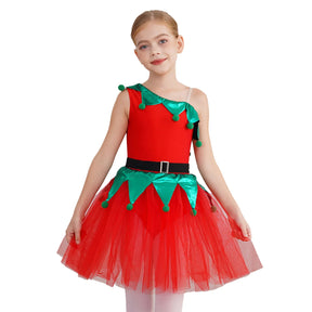 Vestido de Natal Infantil Encanto