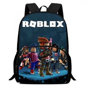 Mochila Unissex Infantil Design Roblox com Grande Capacidade e Durável