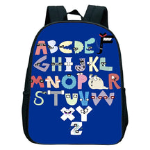 Mochila Infantil Com Estampa De Letras Material Resistente