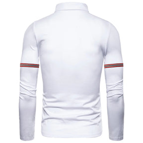 Camisa Masculina Manga Comprida Gola Polo Inverno