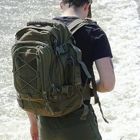 Mochila Militar Tática 60L Expansível - Impermeável - Grande Capacidade