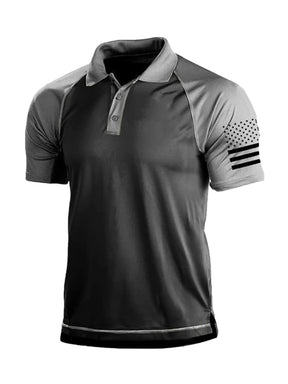 Camisa Masculina Casual Manga Curta  Gola Polo