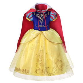 Vestido Branca de Neve - Contos de Fadas