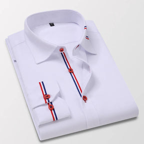 Camisa Masculina Casual Polo Manga Curta  Com Botões