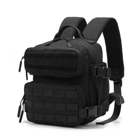 Mochila Mini Tática Anti-Furto Com Compartimentos