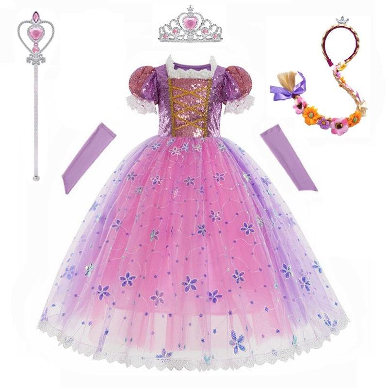 Vestido Rapunzel Edição Especial