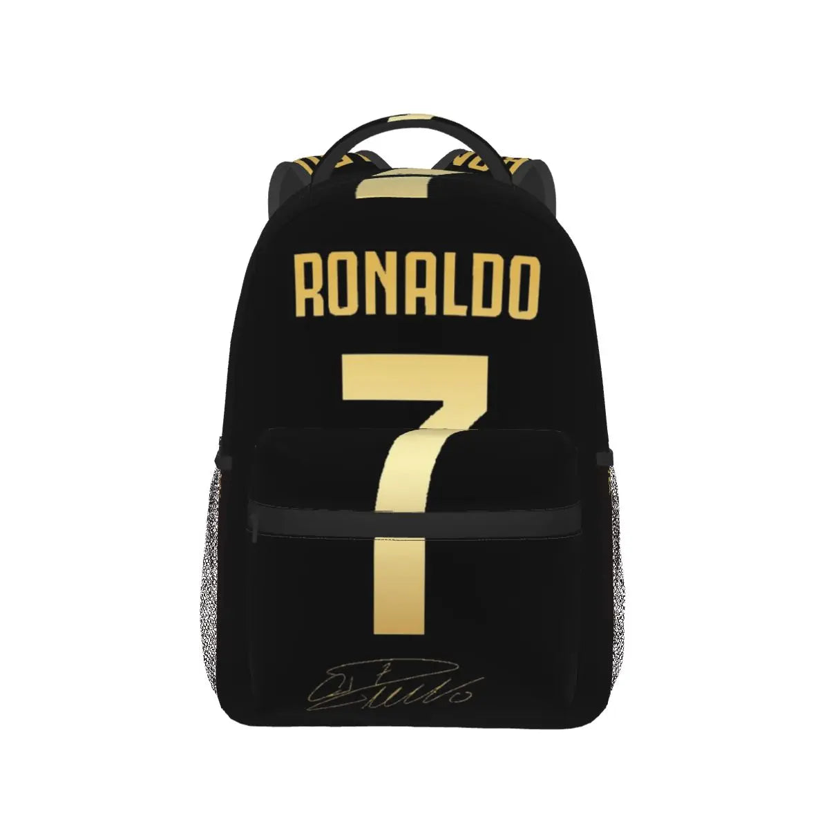 Mochila Unissex CR7 para Estudantes com Grande Capacidade