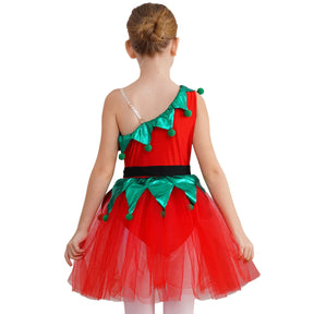 Vestido de Natal Infantil Encanto