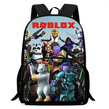 Mochila Unissex Infantil Design Roblox com Grande Capacidade e Durável