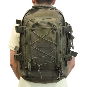 Mochila Militar Tática 60L Expansível - Impermeável - Grande Capacidade