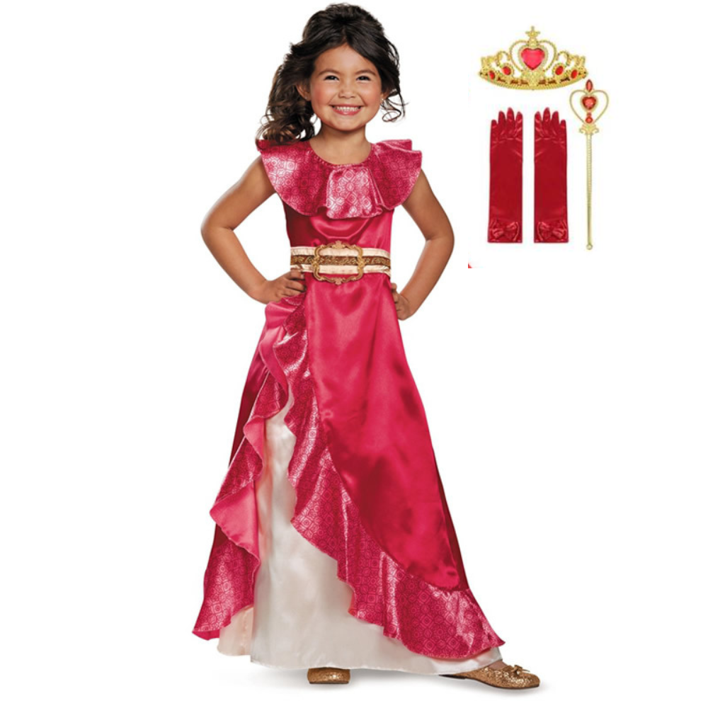 Vestido Fantasia Elena de Avalor - Frete Grátis