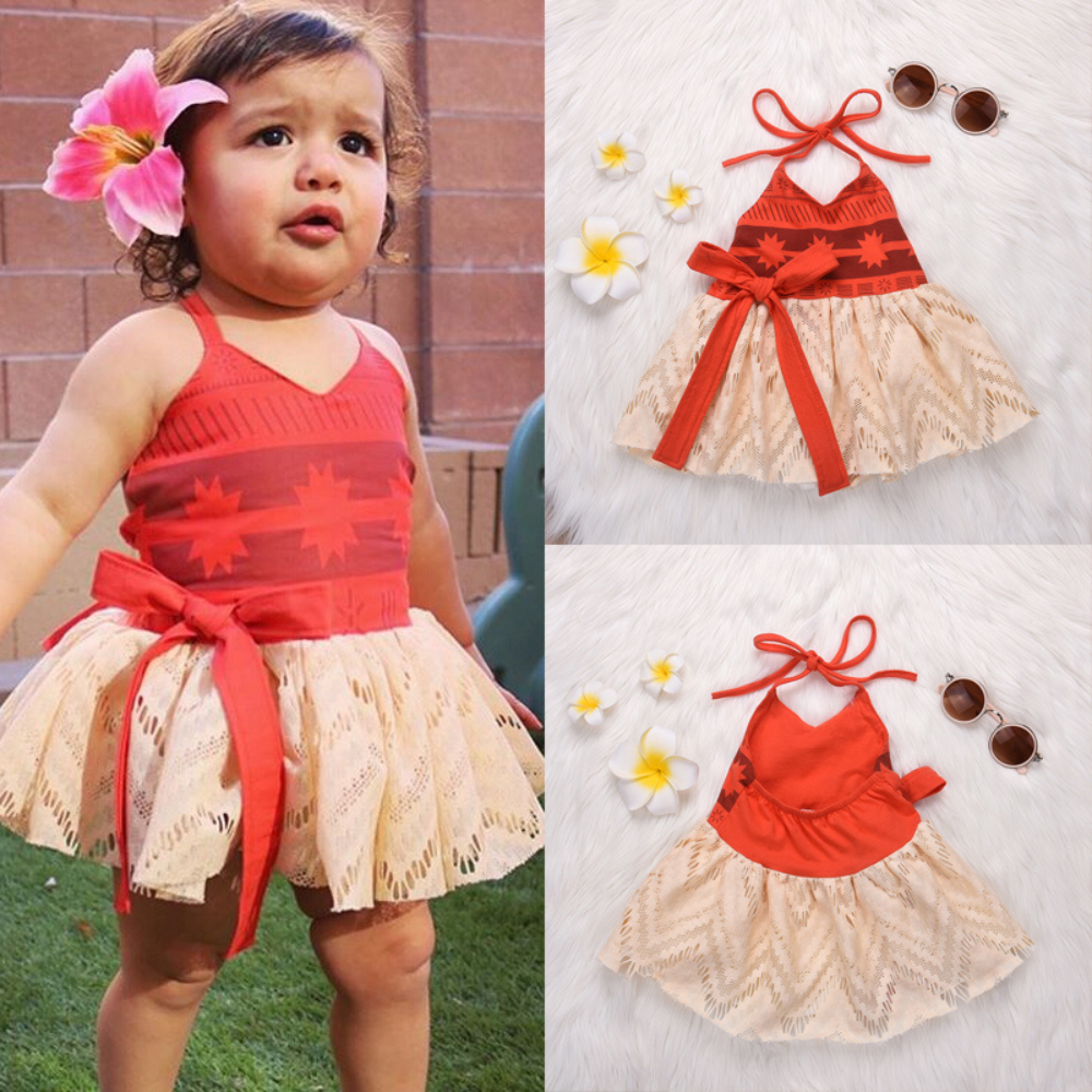 Vestido Fantasia Moana (Verão)