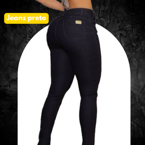 [PREÇO DIRETO DA FÁBRICA] Kit 6 Calças Jeans Modeladoras + Cinto Fivela Argola Dupla de Brinde APENAS HOJE