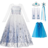 Vestido Frozen Rainha da Neve Carnaval