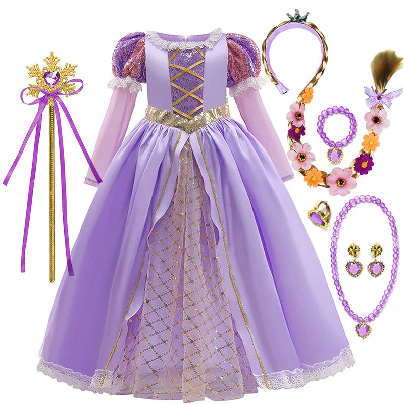 Vestido Rapunzel Especial