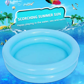 Piscina Infantil Para Bebê Recém Nascido | Portátil, Segura, Feito para o Lazer ao ar livre + Brinde Brinquedo | 60cm