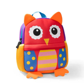 Mochila Infantil Animais 3D à Prova d'Água