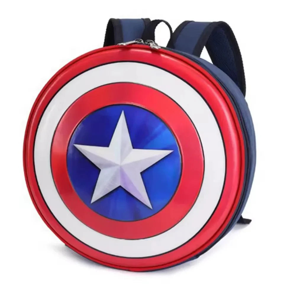 Mochila Infantil Capitão América Escudo Heróico