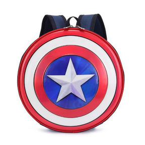 Mochila Infantil Capitão América Escudo Heróico