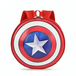 Mochila Infantil Capitão América Escudo Heróico