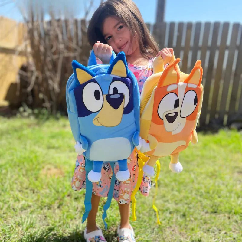 Mochila Infantil de Pelúcia Bluey