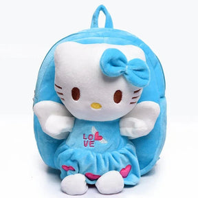 Mochila Infantil de Pelúcia Hello Kitty