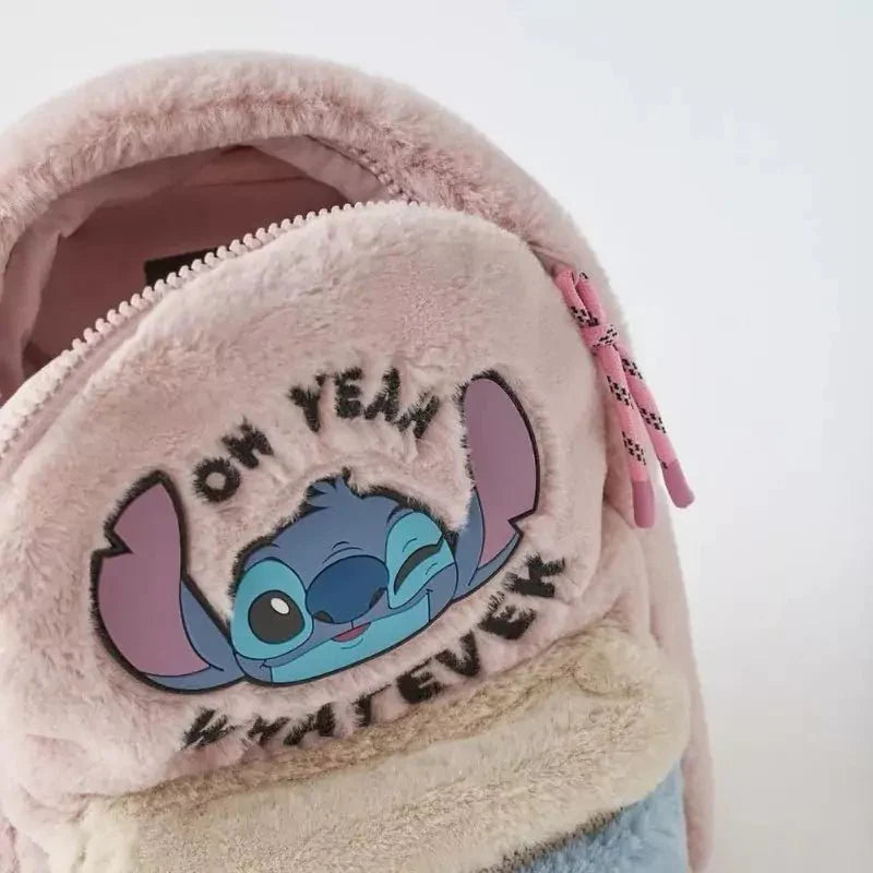 Mochila Infantil de Pelúcia Stitch Disney - Oh Yeah Whatever!