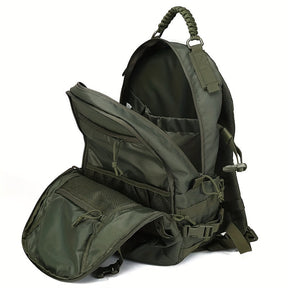 Mochila Tática Masculina 35L Impermeável para Caminhadas